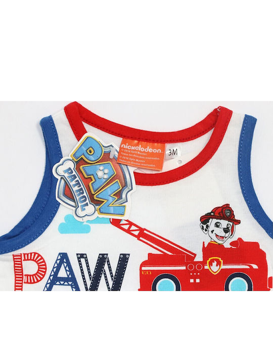 Kids' Set with Shorts Summer 2pcs White