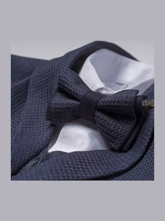 Online Βαπτιστικό Κοστούμι με Γιλέκο για Αγόρι Navy Μπλε