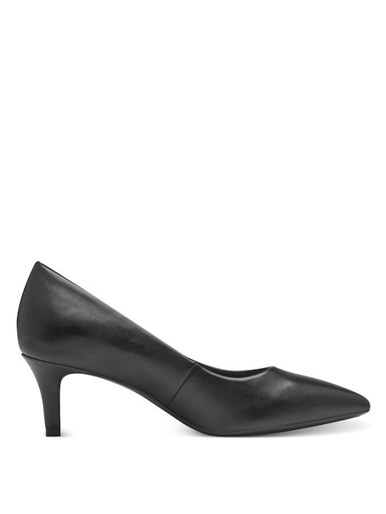 Tamaris Synthetic Leather Black Medium Heels