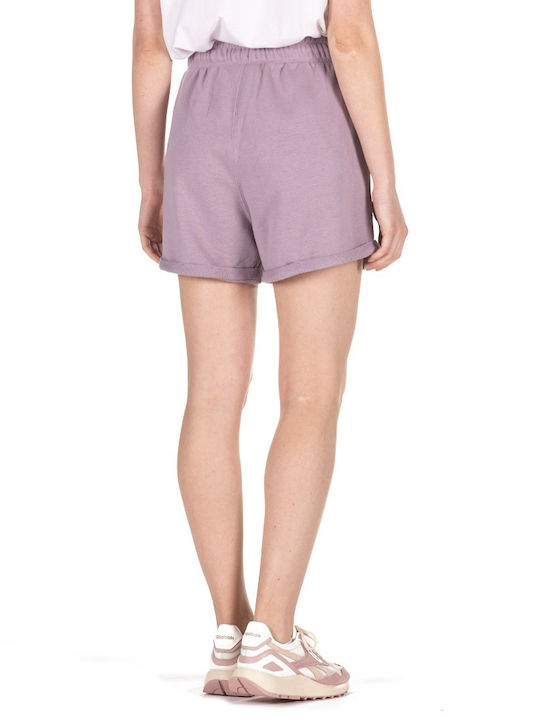 District75 Women's Sporty Shorts Lilac