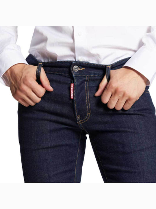 Men's Jeans Pants with Slim Fit Blue