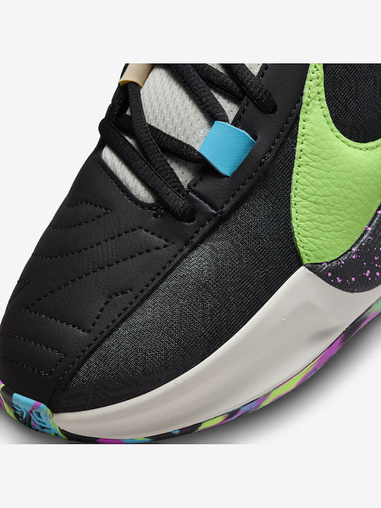 Giannis Freak 5 "Made In Sepolia" Χαμηλά Μπασκετικά Παπούτσια Black / Fuchsia Dream / Baltic Blue / Phantom