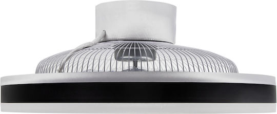 Gruppe RX3310 Πλαφονιέρα 50cm με Φως Μαύρη
