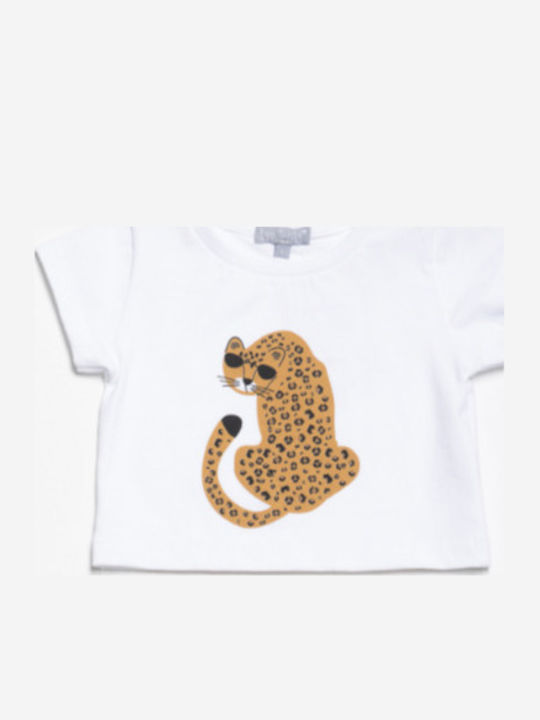 Kids' Set with Shorts Summer 2pcs White