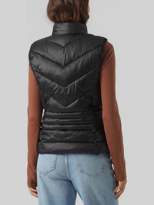 Scurtă Jachetă de femei Puffer Negru