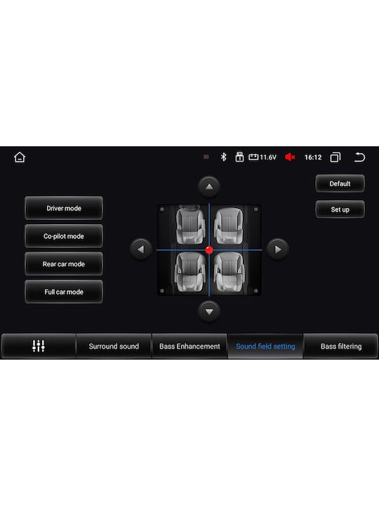 Digital IQ Автомобилна Аудио Система с Clima (Блутут/USB/WiFi/GPS/Apple-Carplay/Android-Auto) с Тъчскрийн 9"