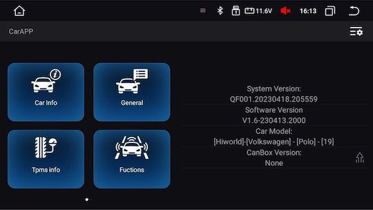 Digital IQ Sistem Audio Auto pentru Volkswagen Polo / T-Cross / T-Roc 2017> cu Clima (Bluetooth/USB/WiFi/GPS/Apple-Carplay/Android-Auto) cu Ecran Tactil 9"