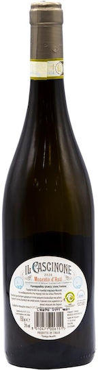 Il Cascinone Κρασί Moscato Bianco Λευκό Ξηρό Ημιαφρώδες 750ml