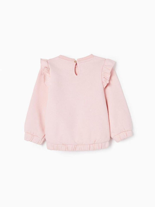 Zippy Kinder Sweatshirt Rosa