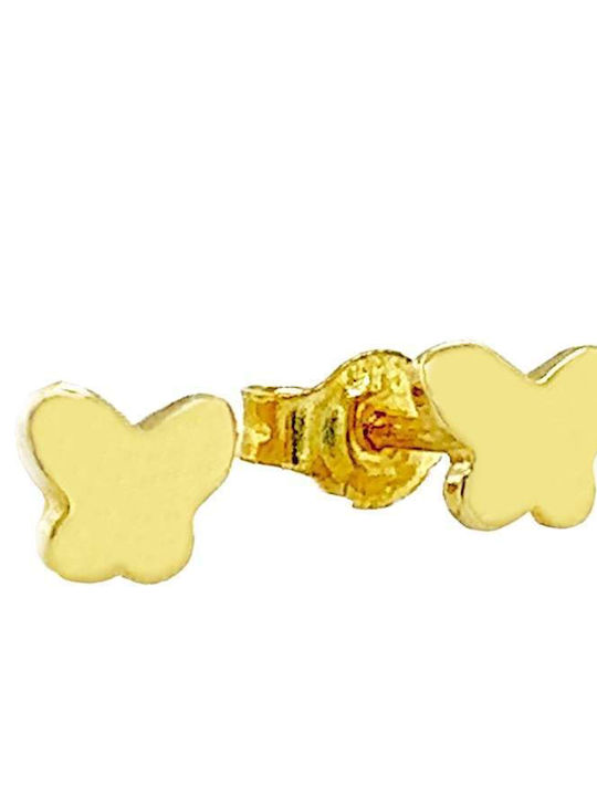 Xryseio Cercei Fetite Studs Fluturi Din Aur 9K