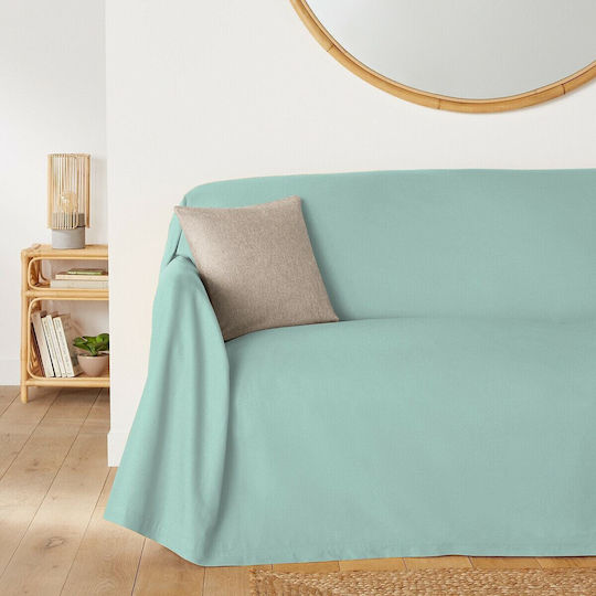 Sofa Throw 2 Seater La Redoute Interieurs 250x250cm White