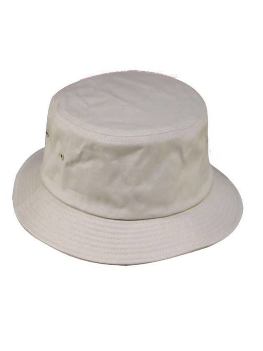 Stamion Υφασμάτινo Ανδρικό Καπέλο Στυλ Bucket Μπεζ