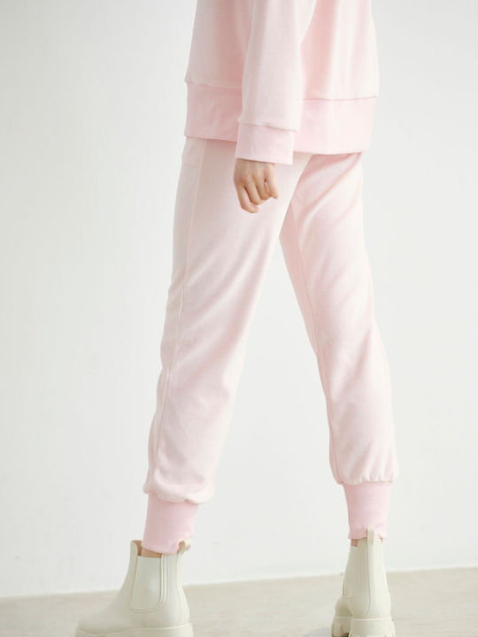 SugarFree Women's Jogger Sweatpants Pink