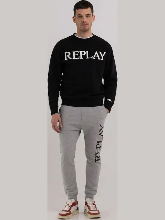 Sweatshirt with Hood Black