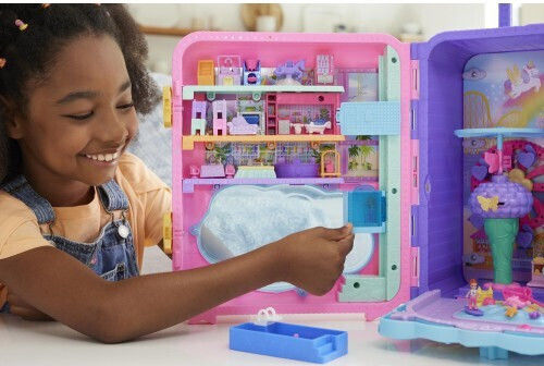 Mattel Pollyville Polly Pocket Pollyville Luna Park Suitcase for Ages 4+