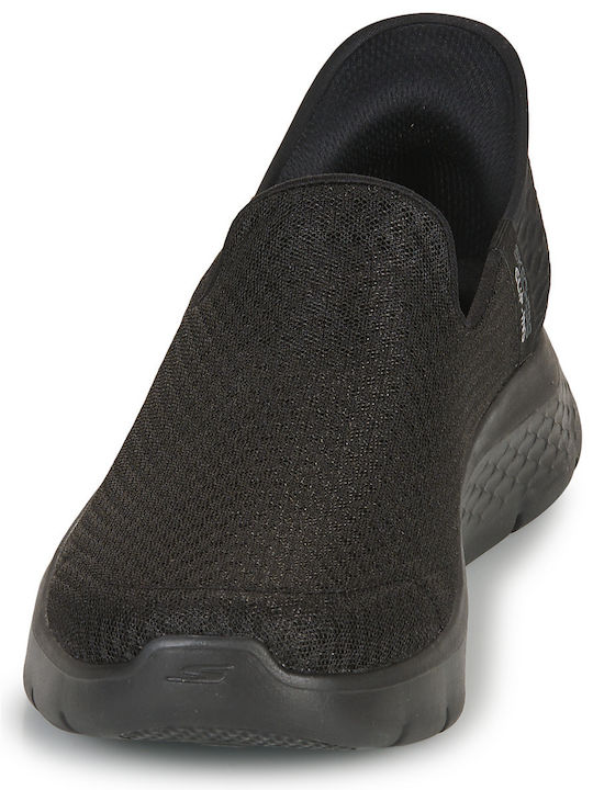 Go Walk Flex Men's Slip-Ons Black