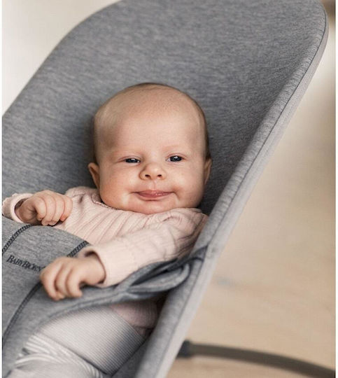 BabyBjorn Χειροκίνητο Relax Μωρού Bliss 3D Jersey Charcoal Grey για Παιδί έως 13kg