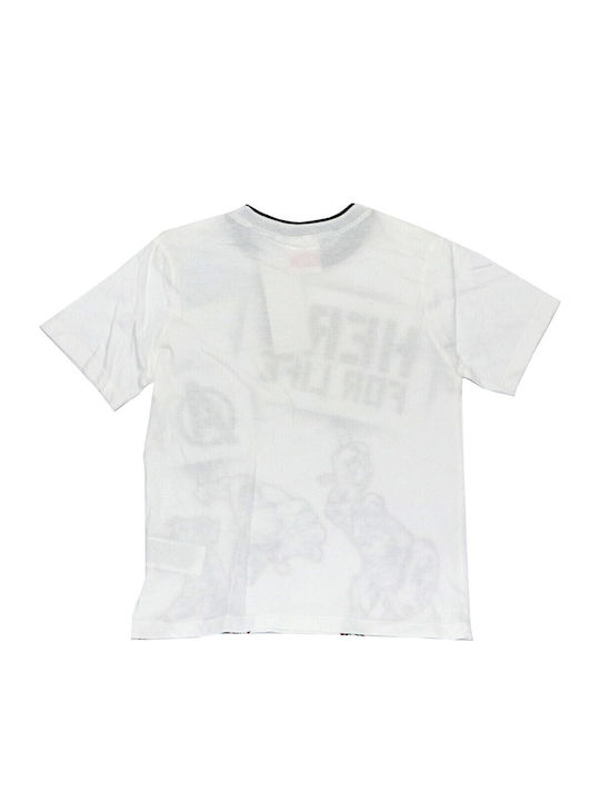 Tricou pentru copii Alb