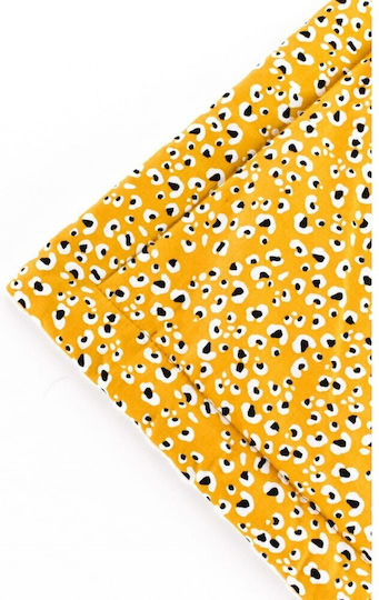 Linea Interiors Blanket Nursery Swaddling Blankets Cotton Yellow 90x110cm