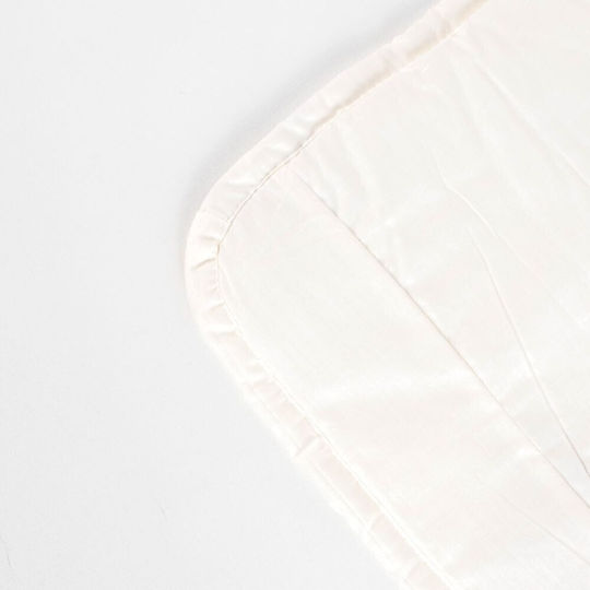 Linea Interiors Kids Quilt Single White 150x230cm