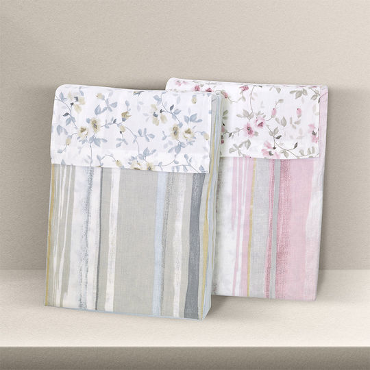 Lino Home Agne Kissenbezug-Set mit Umschlagumschlag Grey 50x70cm.