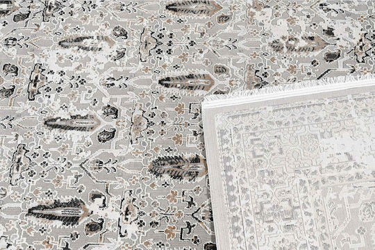 Balsan Σετ Μοντέρνα Χαλιά Κρεβατοκάμαρας Γκρι 2172 3τμχ
