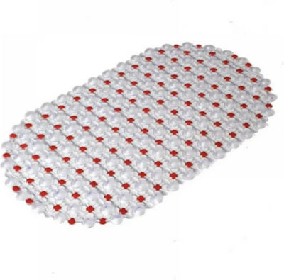 Viosarp Bathtub Mat with Suction Cups Transparent 38x68cm