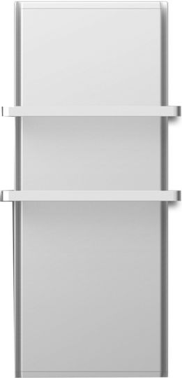 Radialight Icon 2B Електрическа Кърпа За Закачане с Стъклен Преден Панел 750W 95x45см Бяла