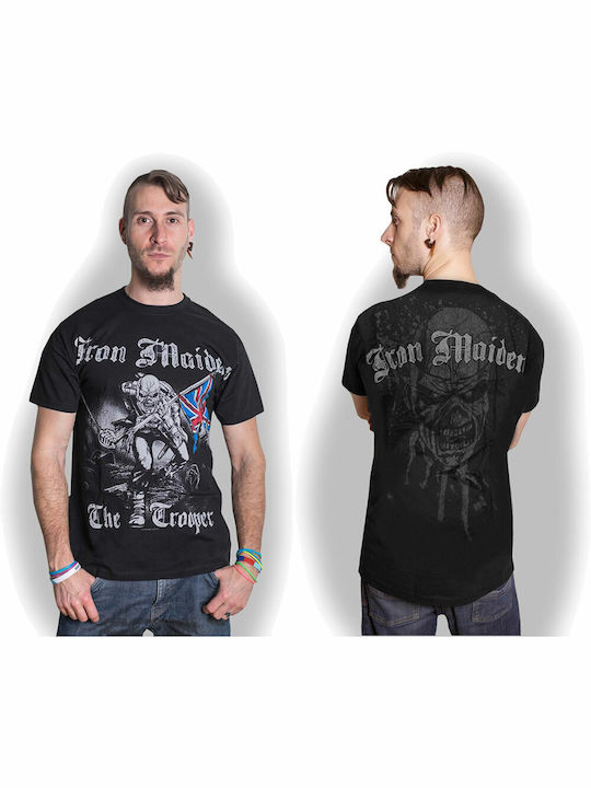 Trooper T-shirt Iron Maiden Black