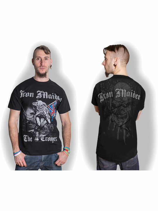 Trooper Tricou Iron Maiden Negru