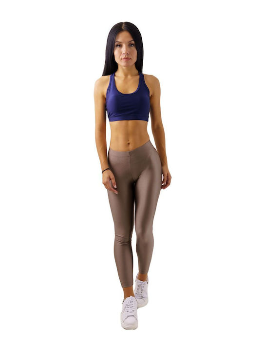 My Wrap Women's Long Legging Shiny Gray