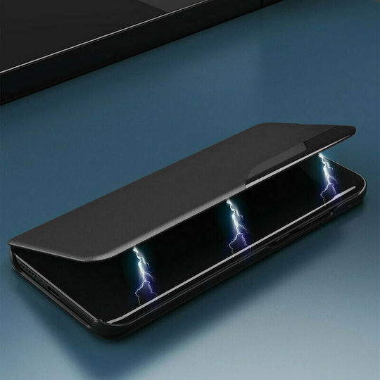 Techsuit eFold Series Buchen Sie Synthetisches Leder Schwarz (Galaxy S20+)