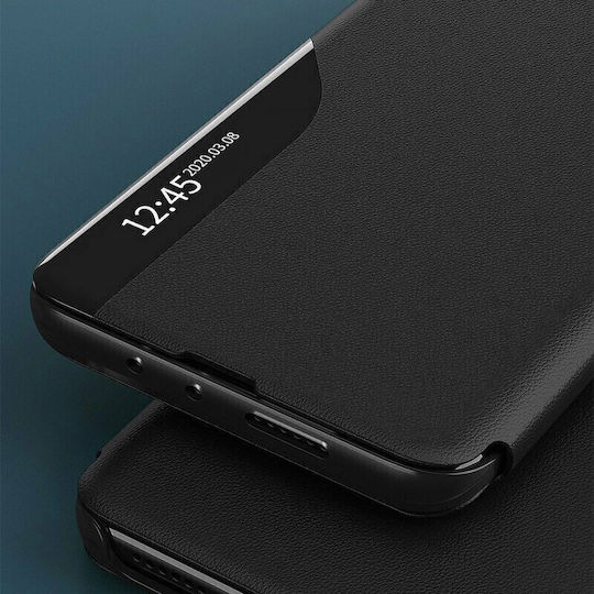 Techsuit eFold Series Buchen Sie Synthetisches Leder Schwarz (Galaxy S20+)