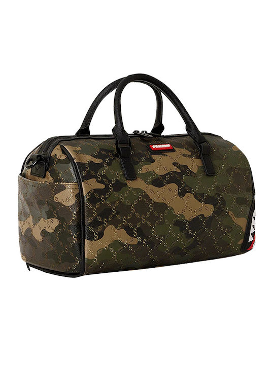 Sprayground $ Pattern Damen Tasche Hand Khaki