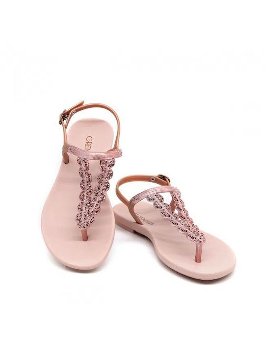 Grendha Frauen Flip Flops in Rosa Farbe