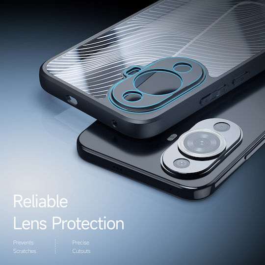 Dux Ducis Aimo Series Back Cover Σιλικόνης με Λουράκι Μαύρο (Huawei Nova 12s)