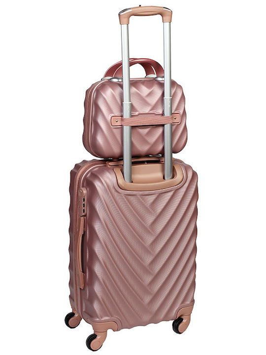 Toiletry Bag in Rose Gold color 30cm