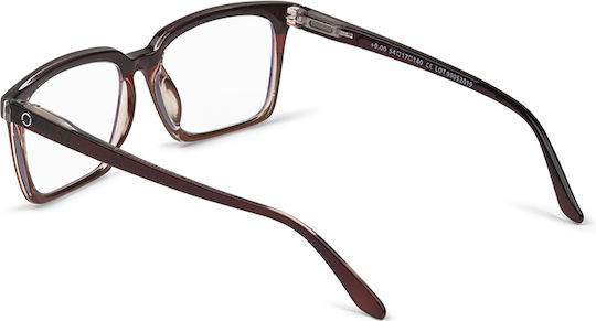 Nordic Vision Borgholm Reading Glasses +1.00 in Burgundy Color