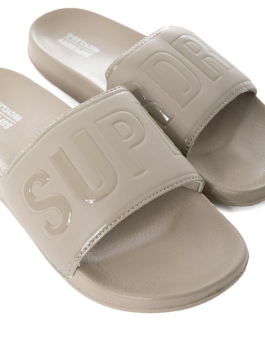 Men's Slides Khaki