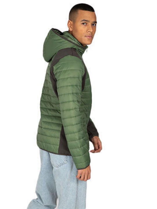 Protest Men's Puffer Jacket Green