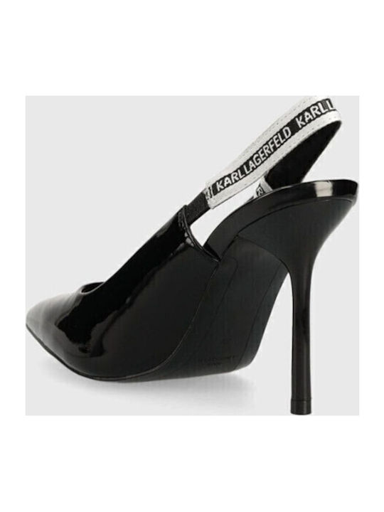 Pumps mit Riemchen Schwarz