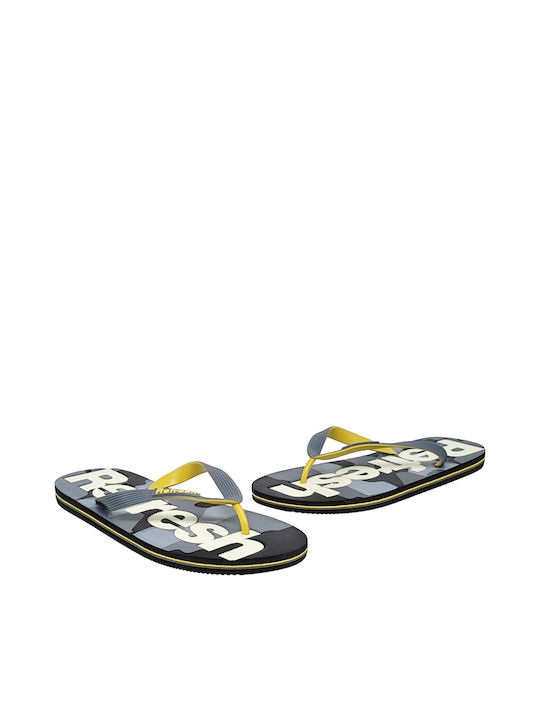 Refresh Ανδρικά Flip Flops Μαύρα