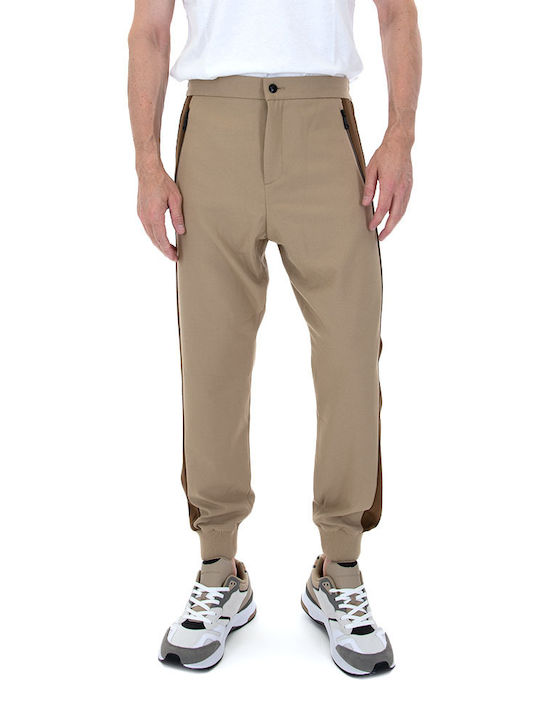 Ted Baker Men's Sweatpants with Rubber Brown