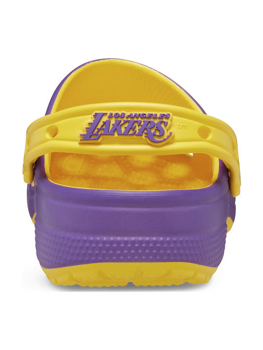 Crocs NBA Los Angeles Lakers Σαμπό Μωβ