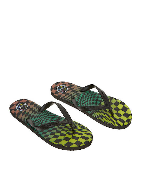 Wraty Ανδρικά Flip Flops Μαύρα