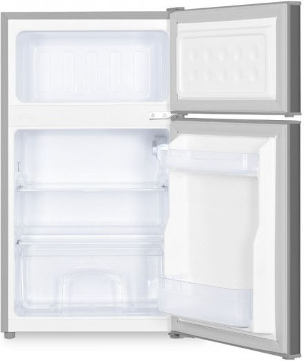 Inventor Ψυγείο Δίπορτο 85lt Υ85xΠ48xΒ51.5εκ. Inox DPC852LS
