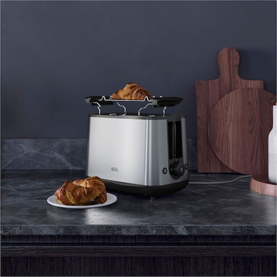 AEG Toaster 2 Slots 800W Inox
