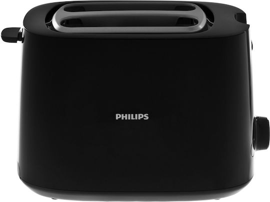 Philips Daily Collection Toaster 2 Slots 900W Black
