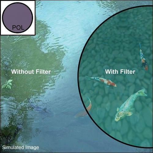 Hoya Circular Polarizing HRT Filter CPL 55mm for Camera Lenses