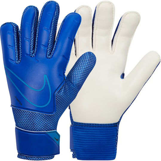 Nike Match Kids Goalkeeper Gloves Blue